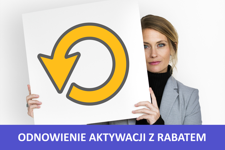 Odnowienie aktywacji z rabatem Odnowienie aktywacji z rabatem