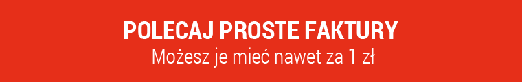 Polecaj Proste Faktury. Możesz je mieć nawet za 1 zł. Polecaj Proste Faktury. Możesz je mieć nawet za 1 zł.
